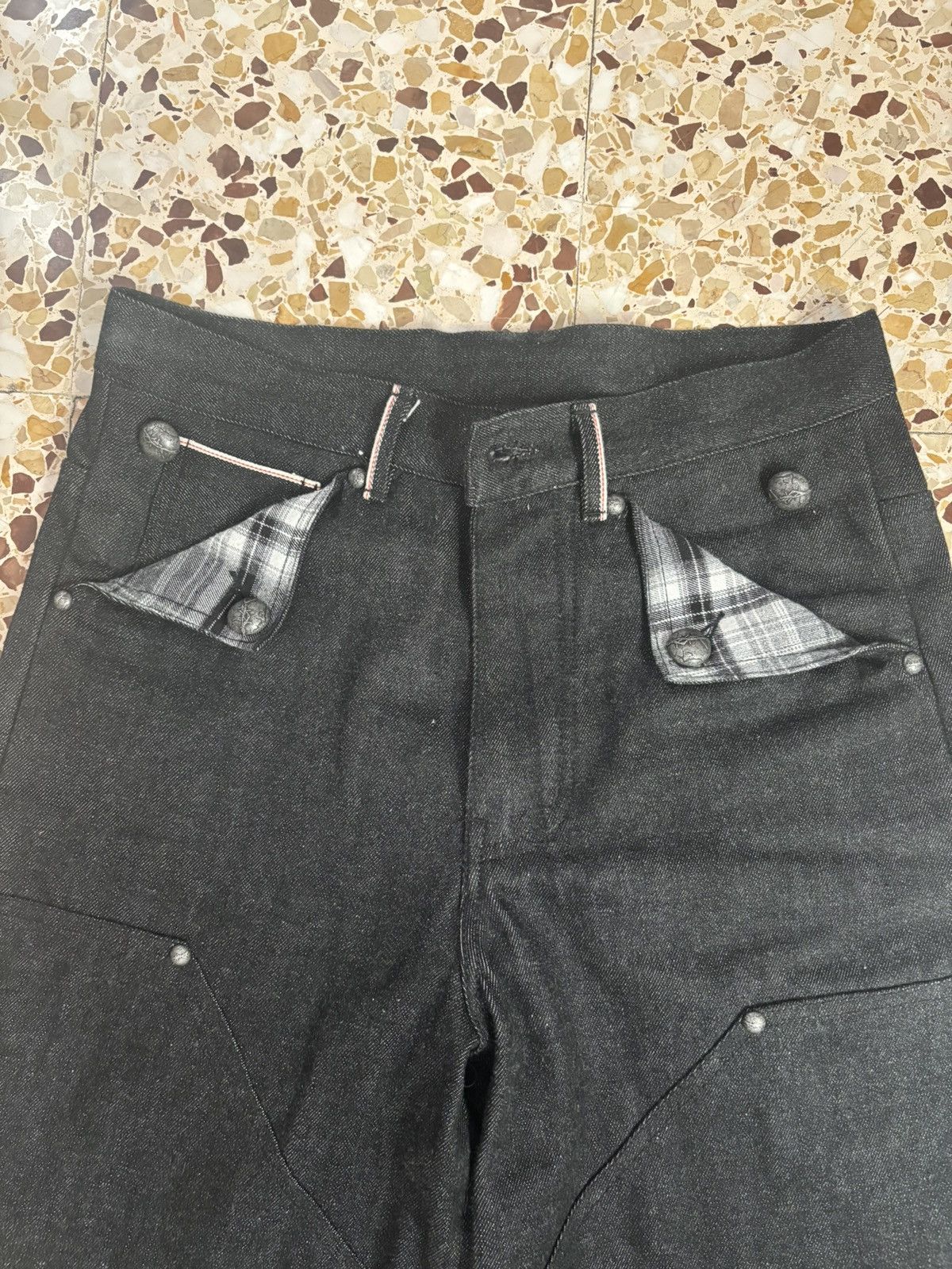 Other japanese raw selvedge denim x ditch.la Size US 28 / EU 44 - 2 Thumbnail