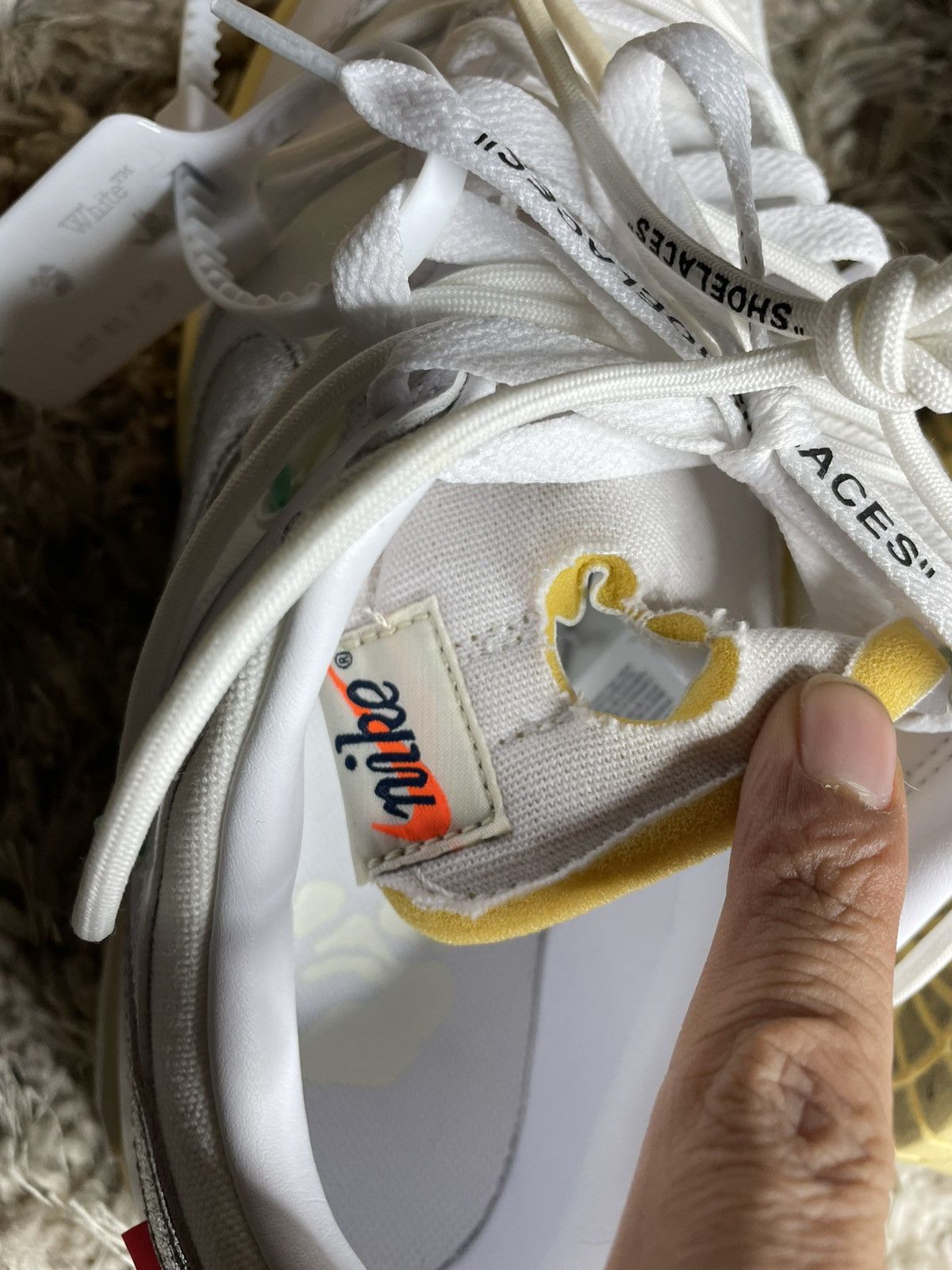 Nike × Off-White Off White Dunk Low Lot 1 of 50 Size US 9.5 / EU 42-43 - 8 Thumbnail