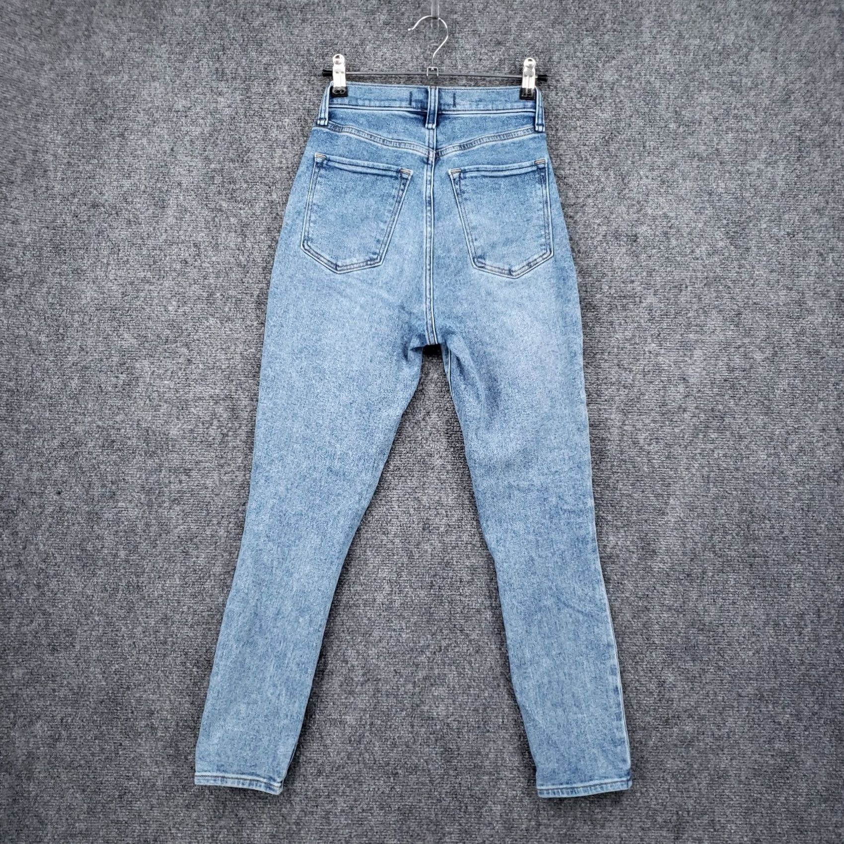 Abercrombie & Fitch Abercrombie & Fitch Jeans Womens 2 26 Blue The Super Skinny Ankle Hi Rise Denim Size 26" / US 2 / IT 38 - 2 Thumbnail