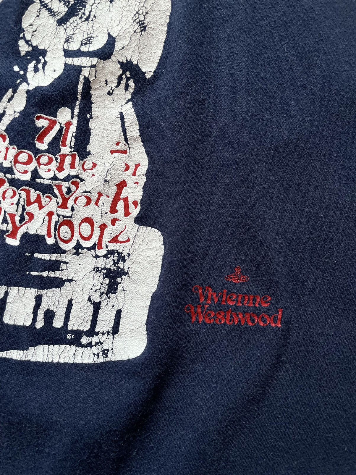Vintage Vintage Vivienne Westwood Asymmetric King Kong Soho NY Tee Size US M / EU 48-50 / 2 - 6 Thumbnail