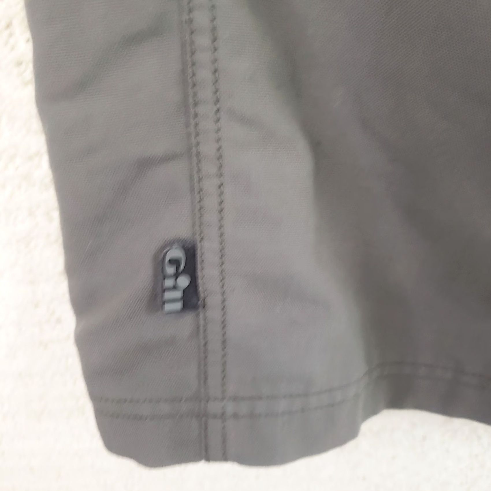 Vintage Gill Shorts Mens L Gray Quick Dry Pockets Cargo Nautical Gill Size US 33 - 5 Thumbnail