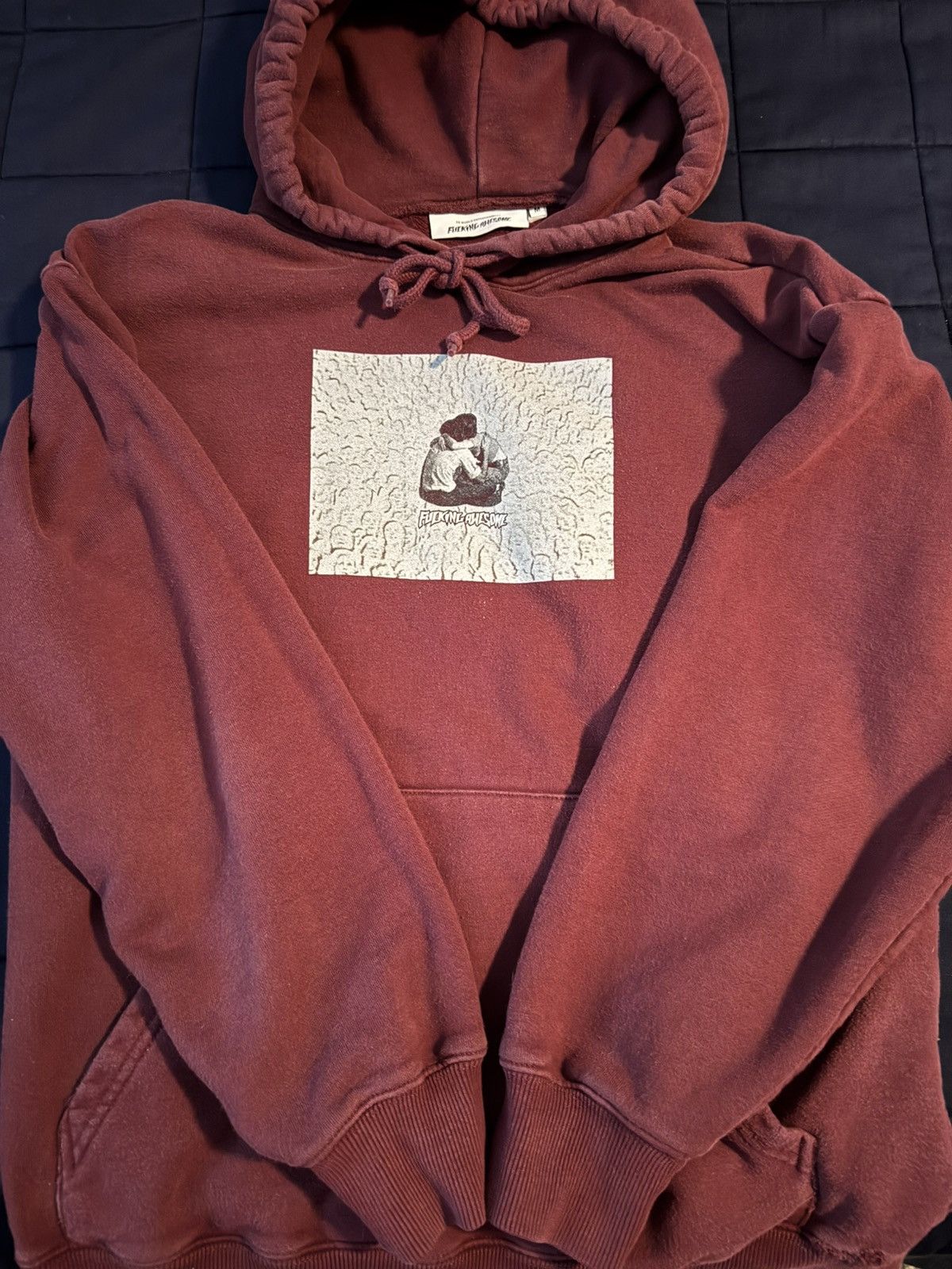 Fucking Awesome Burgundy Fucking Awesome Hoodie Size US M / EU 48-50 / 2 - 1 Thumbnail