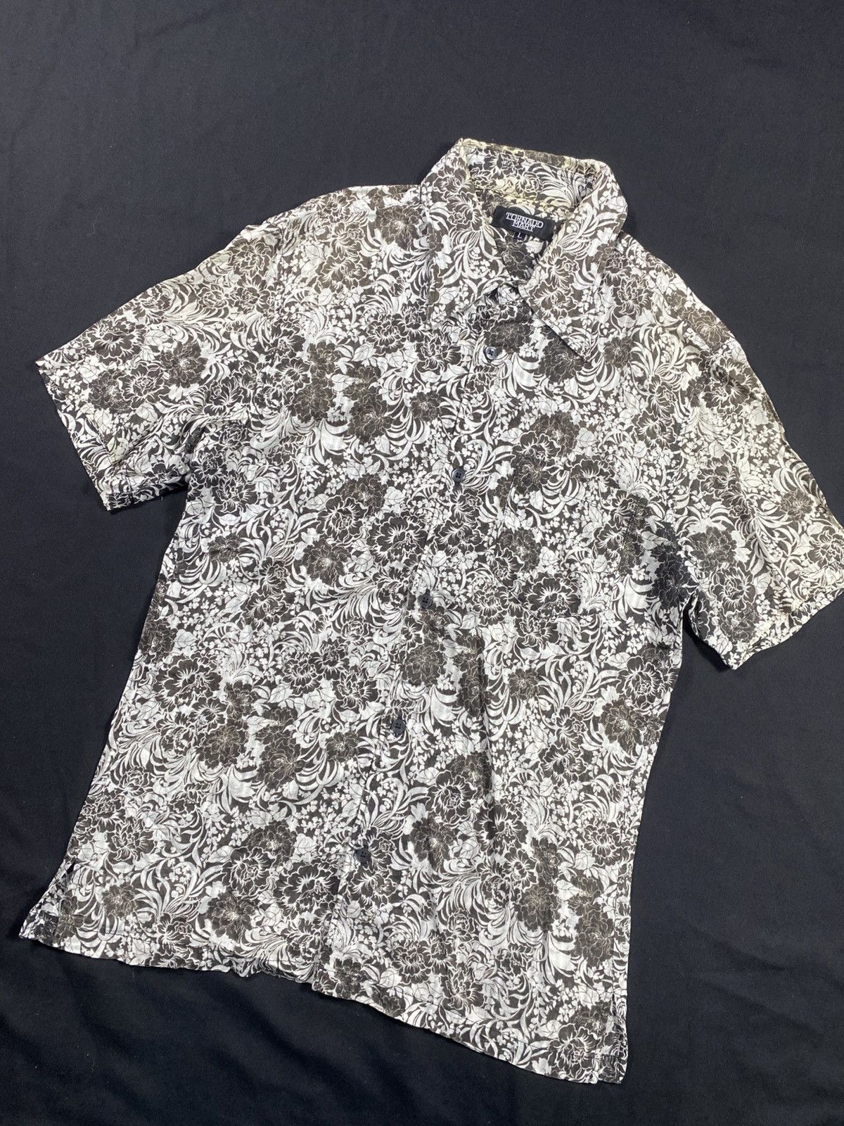 Tornado Mart Vintage Tornado Mart Flower Button Shirt Size US S / EU 44-46 / 1 - 2 Thumbnail