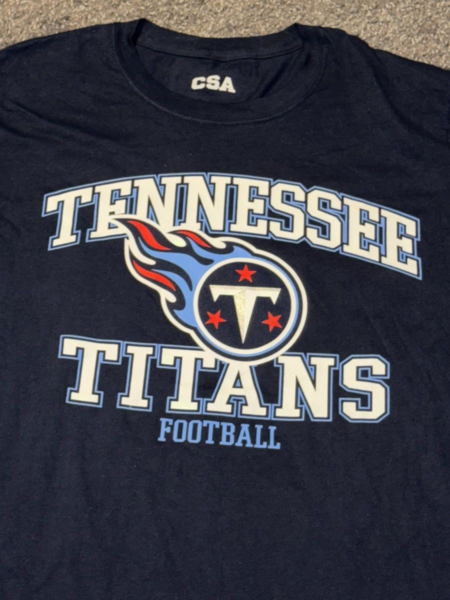 NFL CSA NFL Football Tennessee Titans Graphic Shirt Size Large Size US L / EU 52-54 / 3 - 25 Thumbnail
