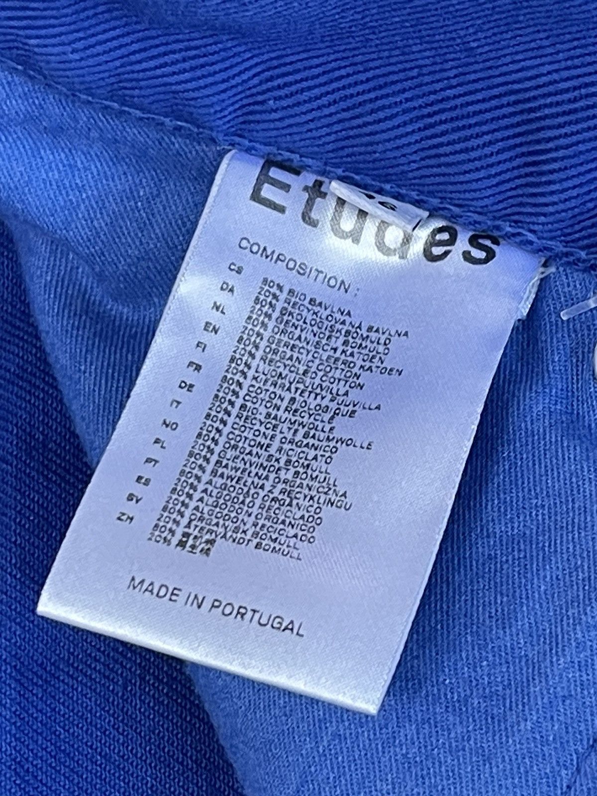 Etudes !DS! SS22 Etudes X Yves Klein Corner Edition Denim Pants Size 32" / US 10 / IT 46 - 24 Thumbnail