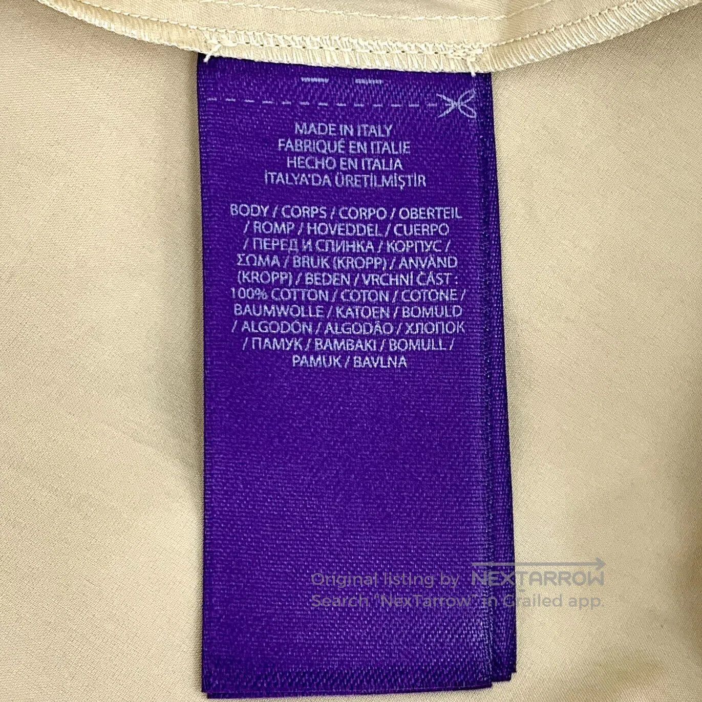 Polo Ralph Lauren Ralph Lauren size XL Light Brown Cotton Casual Pleated Kne Size 25" / US 0 / IT 36 - 6 Thumbnail