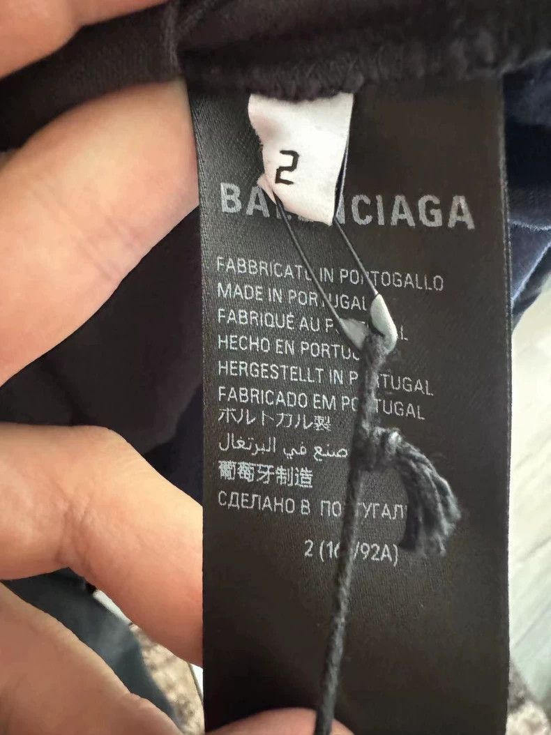 Balenciaga Balenciaga 24SS Paneled Four-Sleeve Short-Sleeve Top Size US S / EU 44-46 / 1 - 3 Thumbnail