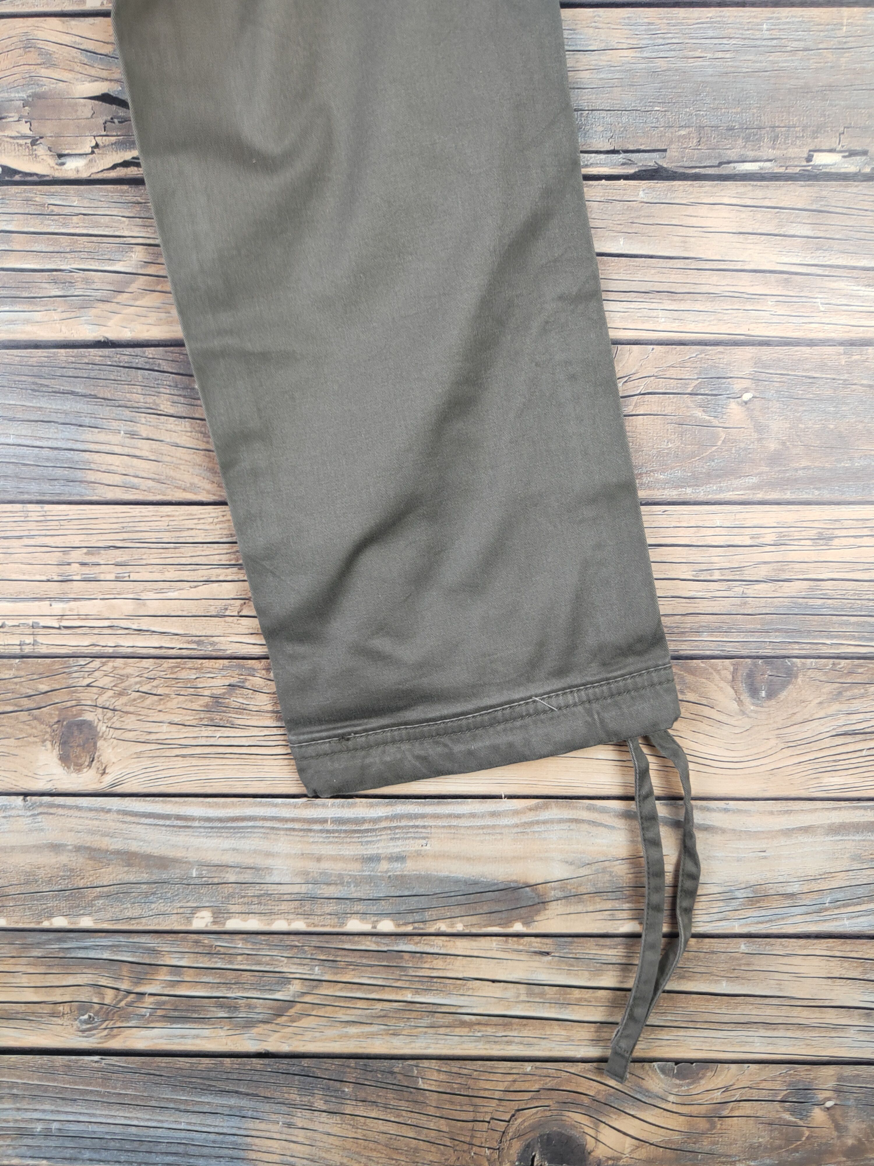 Japanese Brand DL Japanese Brand Olive Multipocket Cargo Pants #1493 Size 28" / US 6 / IT 42 - 11 Thumbnail