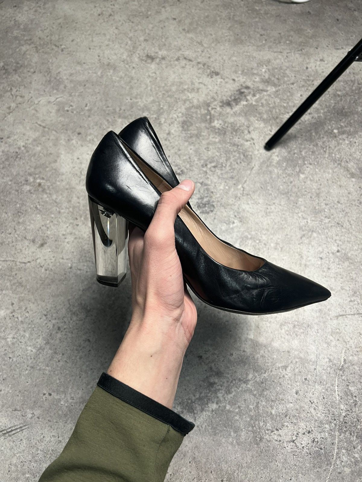 Dries Van Noten Dries Van Noten rare Leather Heels Size US 11 / IT 41 - 3 Thumbnail