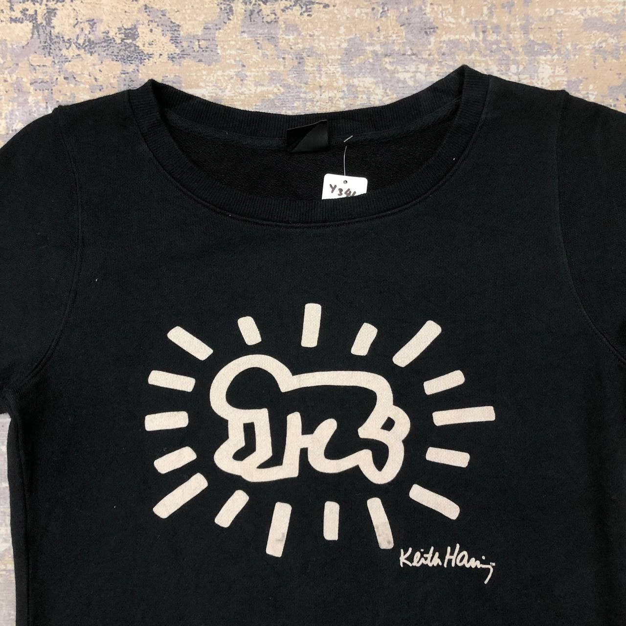 Japanese Brand × Keith Haring Y341 KEITH HARING LOGO SWEASHIRT Size US M / EU 48-50 / 2 - 4 Thumbnail