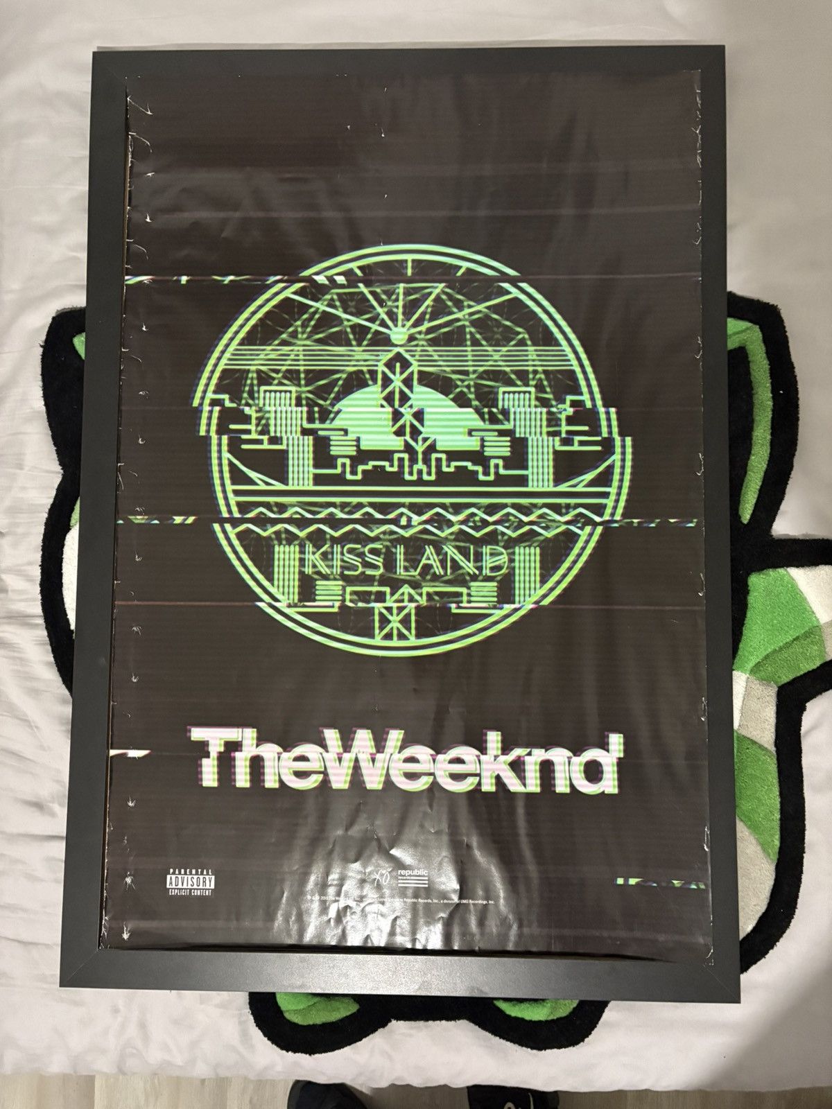 The Weeknd The Weeknd Kiss Land 2013 Reversible Promo Poster Size ONE SIZE - 3 Thumbnail