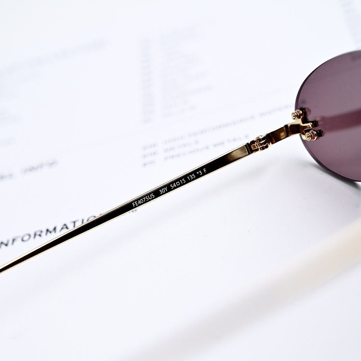 Fendi FENDI FE4075US SUNGLASSES Size ONE SIZE - 9 Thumbnail