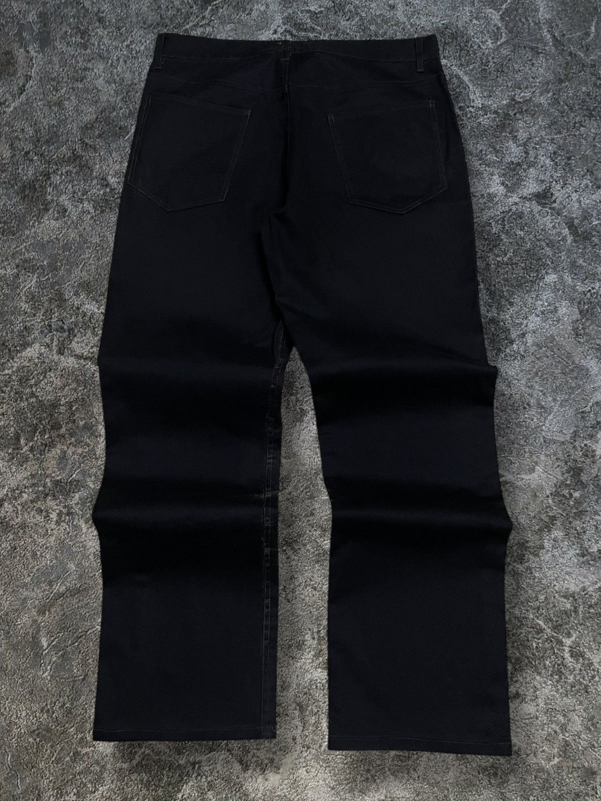 Japanese Brand Vintage 1990s Japan Designer Changing Times Waxed Style Pant Size US 30 / EU 46 - 7 Thumbnail