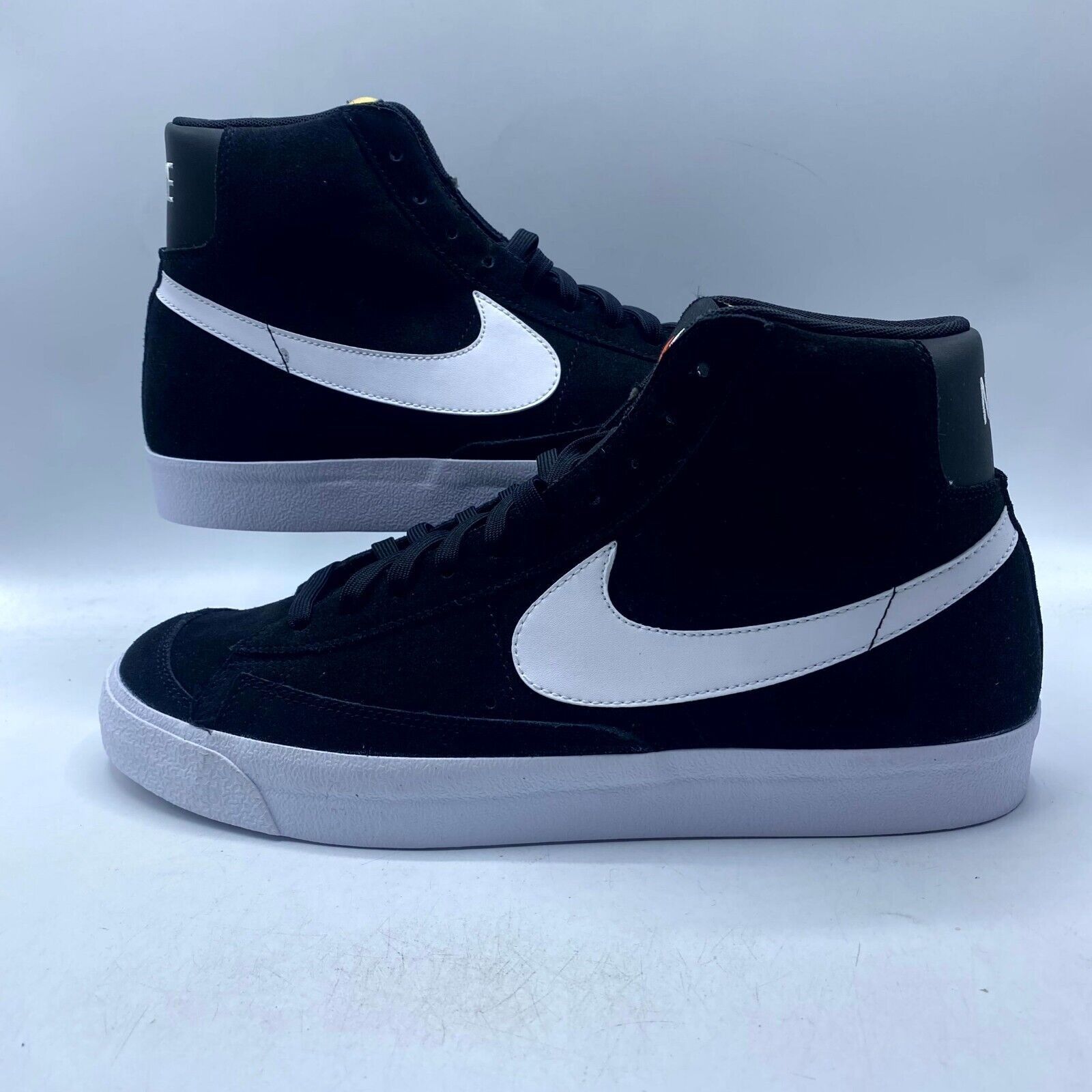 Nike NEW Nike Blazer Mid '77 Sneaker Men's Black White CI1172-005 Size US 12.5 / EU 45-46 - 2 Thumbnail