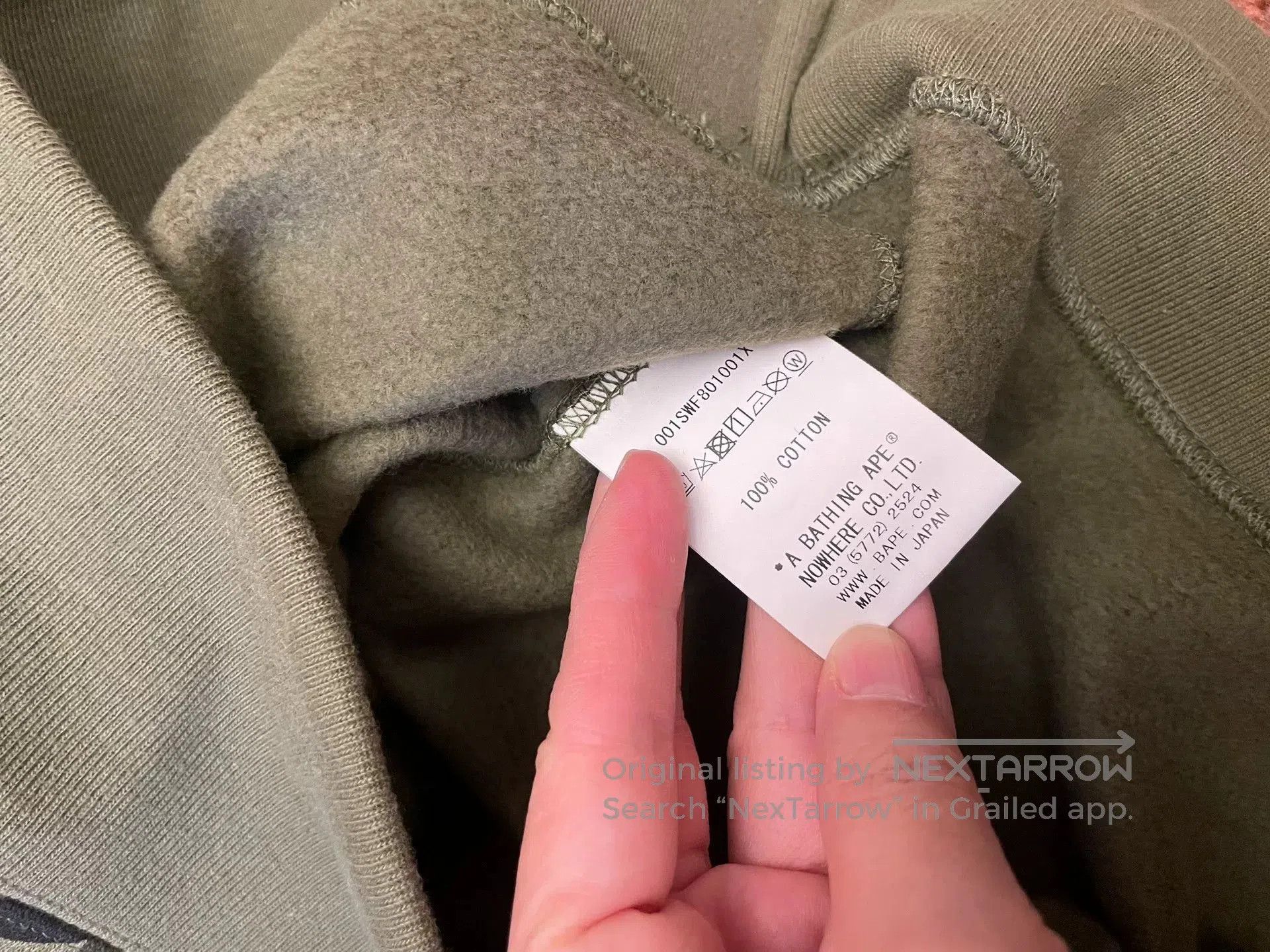 Bape Bape Classic Green Camo Crewneck Sweatshirt. Size US XL / EU 56 / 4 - 6 Thumbnail