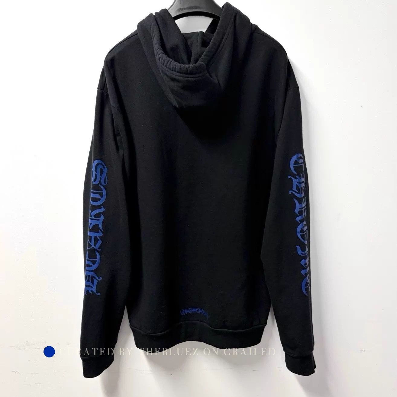 Chrome Hearts Black & Blue Sanskrit Graphic Hoodie Size US L / EU 52-54 / 3 - 1 Thumbnail