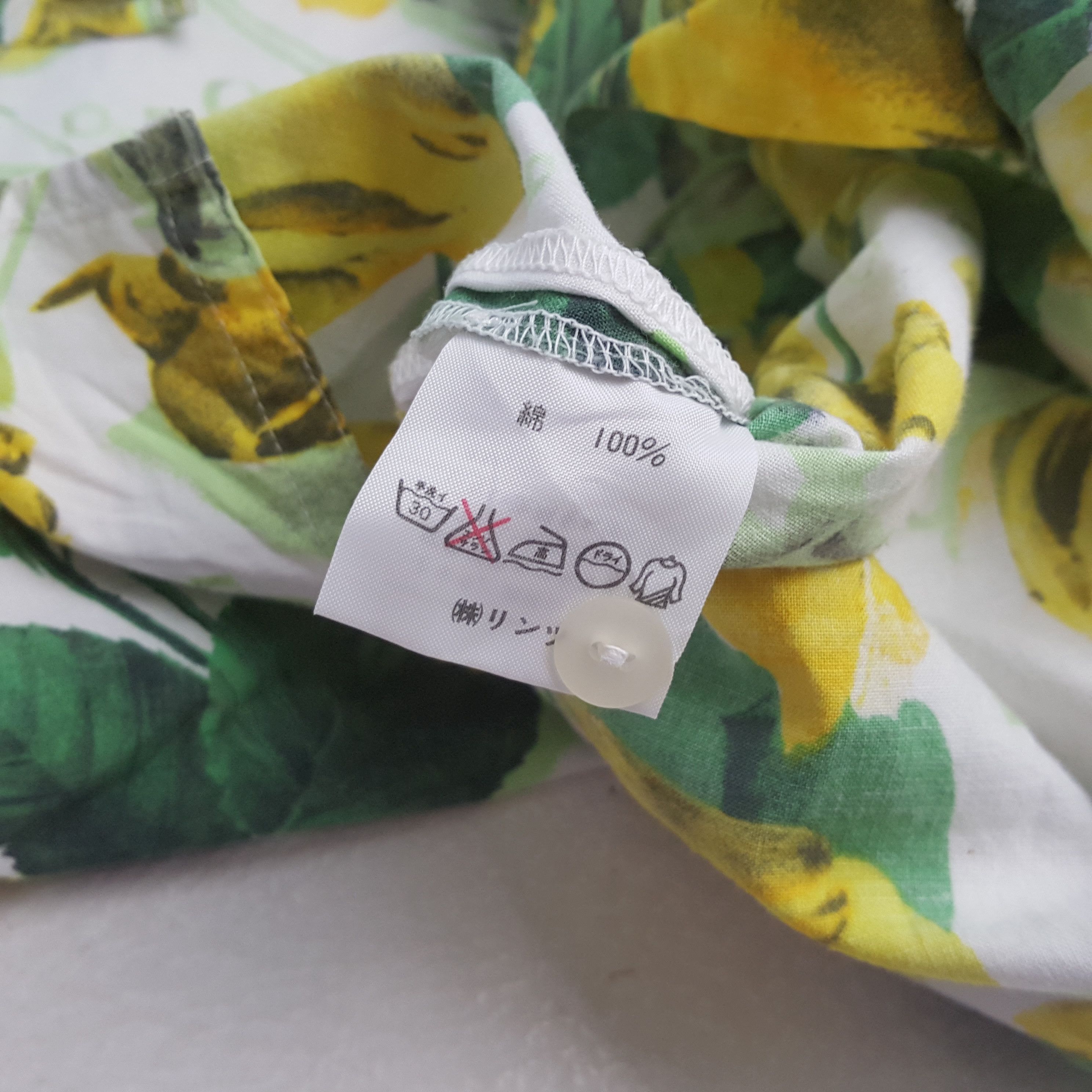 Benetton Benetton Floral Flowers Design Shirt RR7 Size US L / EU 52-54 / 3 - 5 Thumbnail