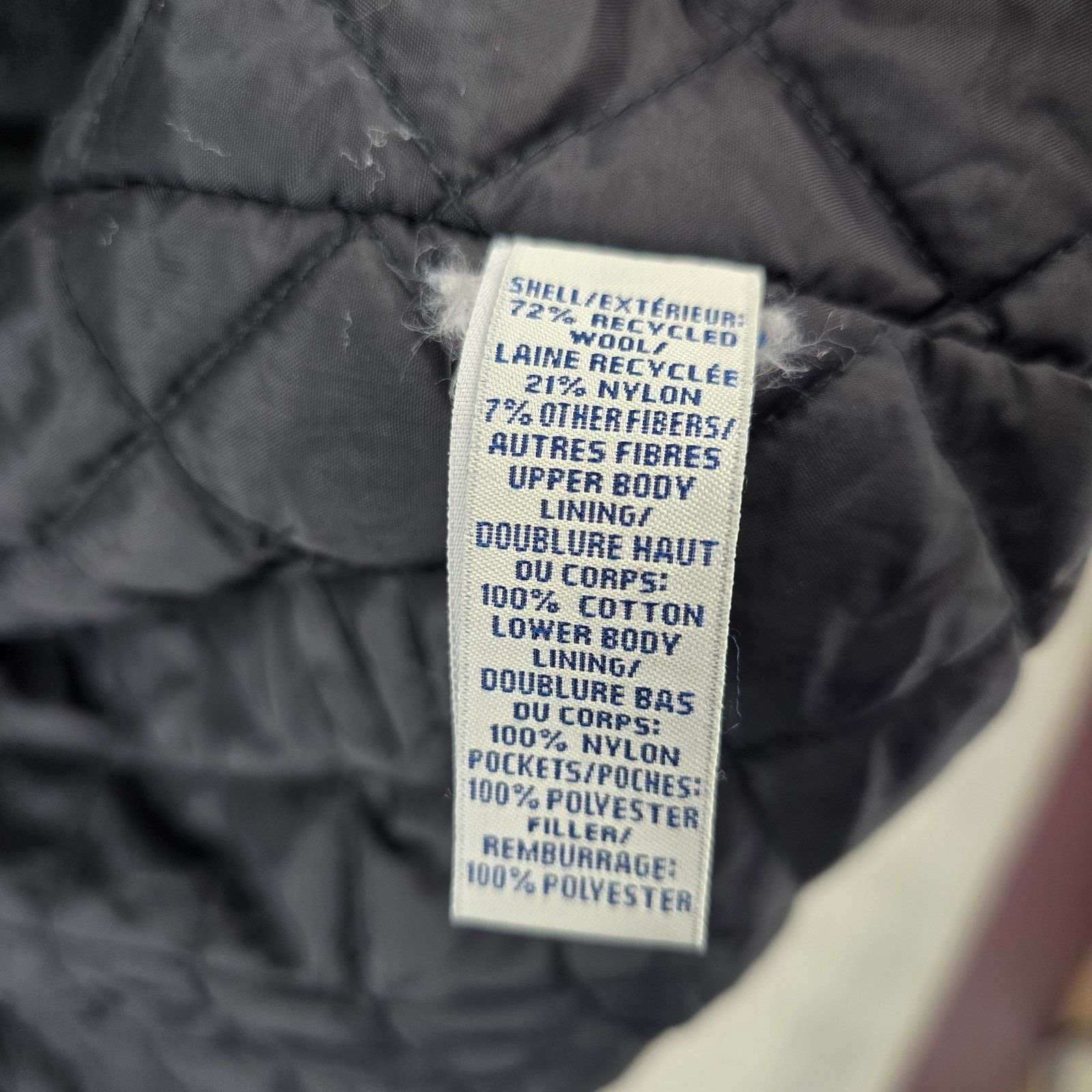 Old Navy Old Navy Jacket Mens XXL Wool Blend Zip-Up Cotton Lining Size US XXL / EU 58 / 5 - 6 Thumbnail