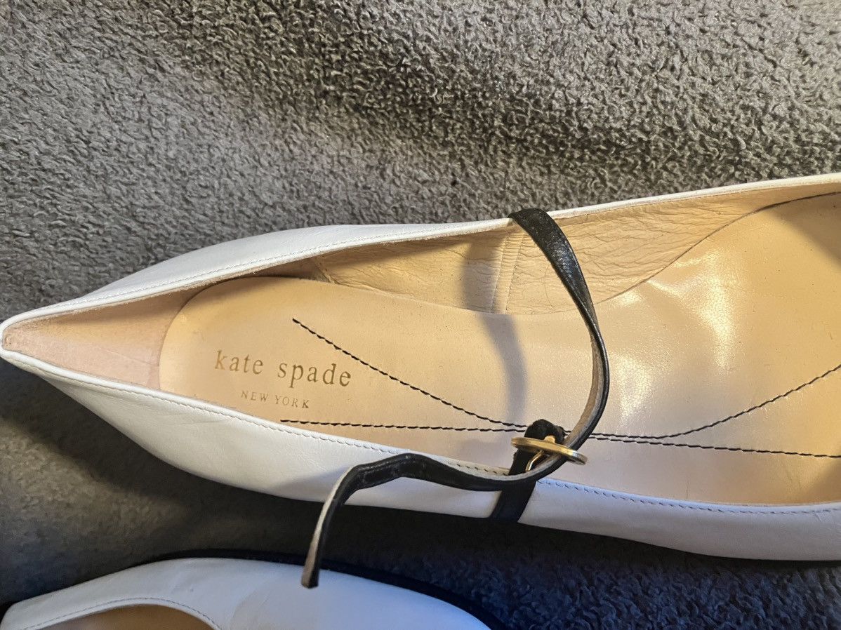 Kate Spade Kate Spade white heel ballerines Size US 9.5 / IT 39.5 - 5 Thumbnail