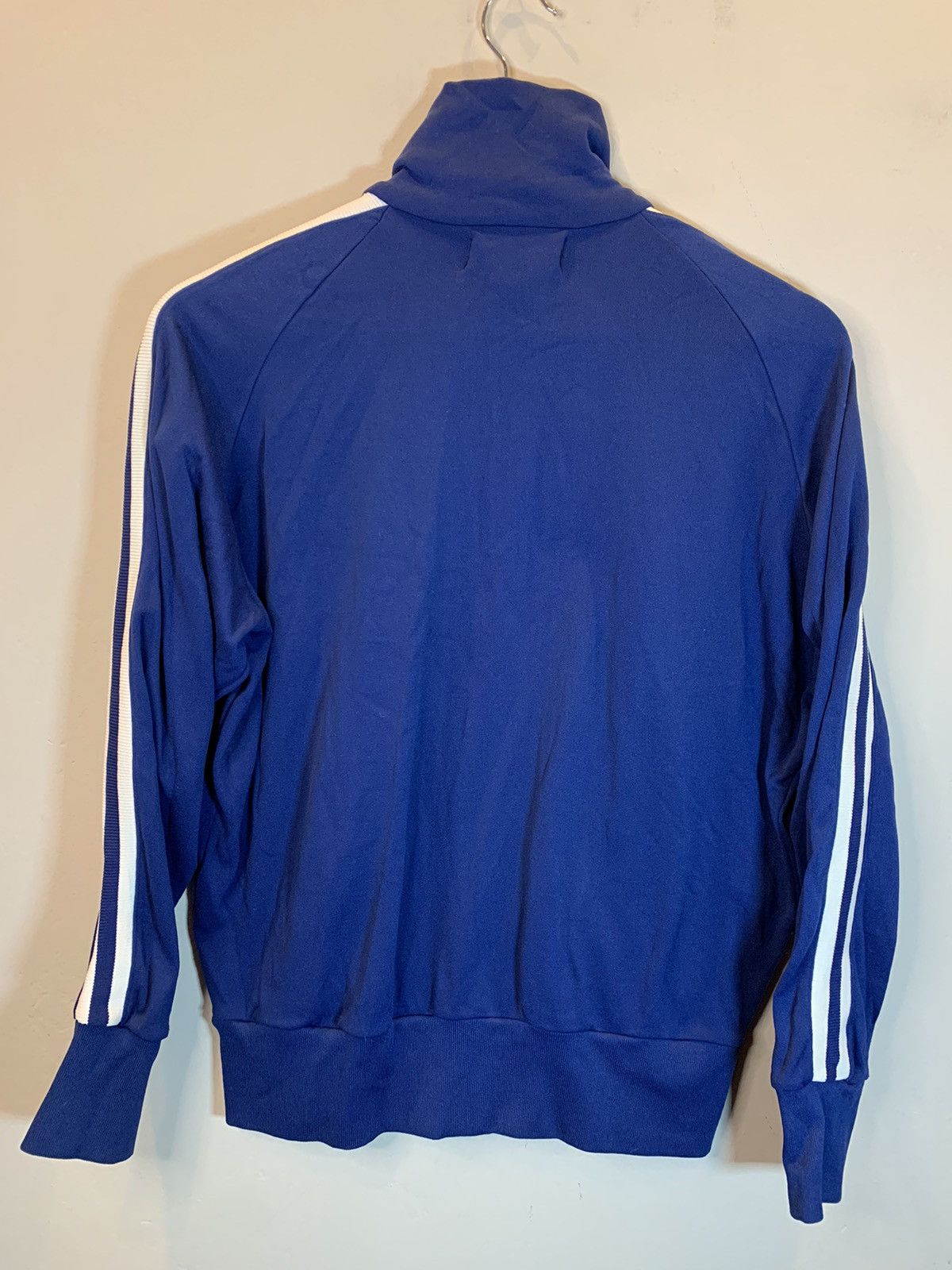 Vintage RARE Vintage 60s/70s Sportswear Striped Warm Up Track Jacket Size US M / EU 48-50 / 2 - 2 Thumbnail