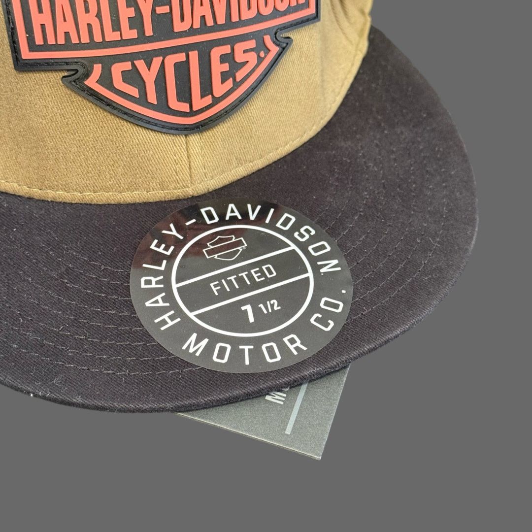 Harley Davidson Harley-Davidson Men's Bar & Shield Logo Fitted Baseball Cap Size ONE SIZE - 2 Thumbnail