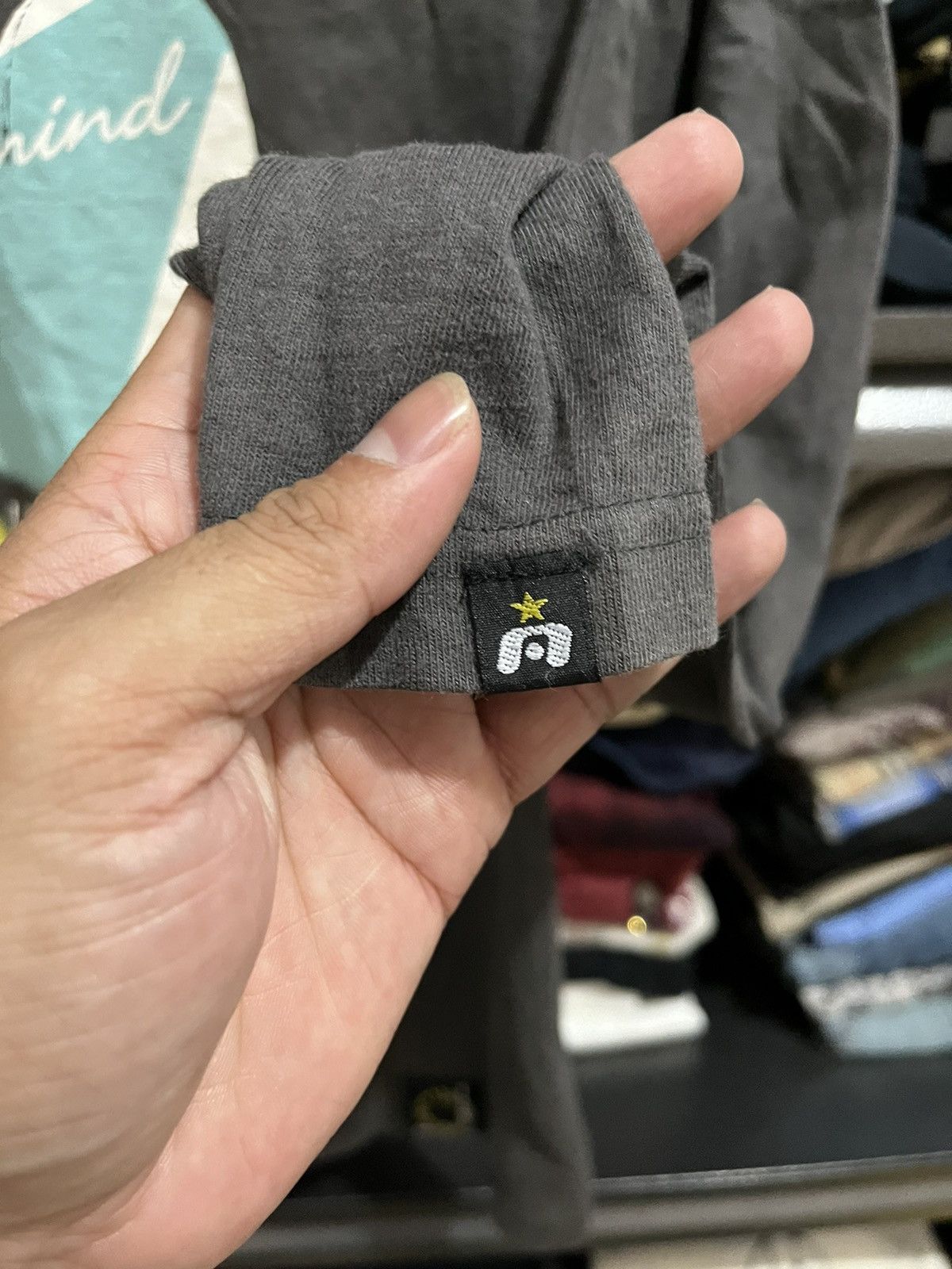 If Six Was Nine × Japanese Brand × Le Grande Bleu (L.G.B.) 💸BINDINGOFFER💸Ashgray poem long sleeve Size US S / EU 44-46 / 1 - 6 Thumbnail
