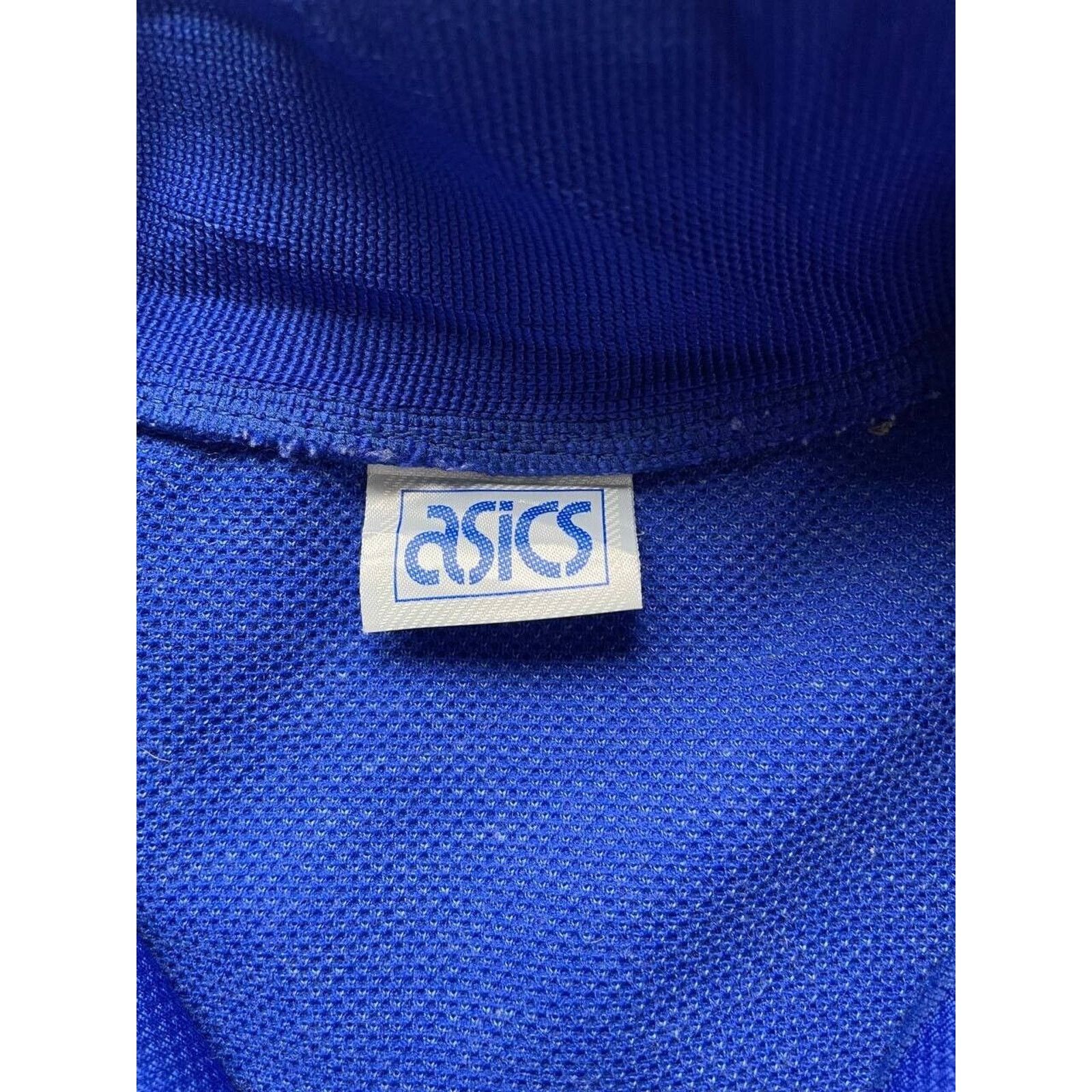 Asics × Vintage Asics Japan National Team Quarter Zip Sweatshirt Pullover Size US S / EU 44-46 / 1 - 6 Thumbnail