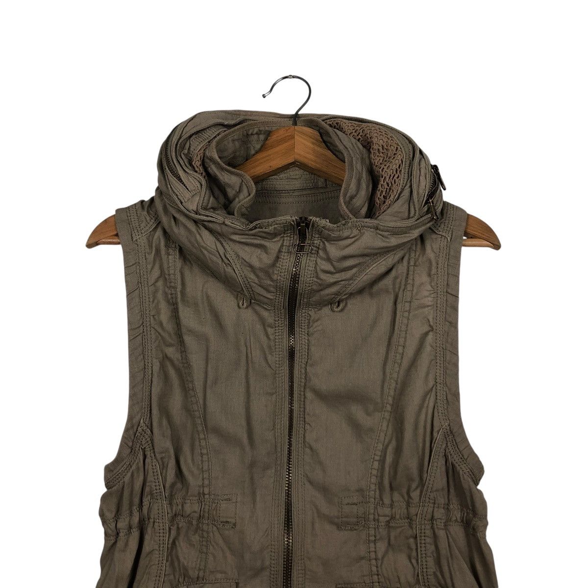 Japanese Brand 🔥VINTAGE BIKER VEST JACKET BONDAGE PARACHUTE DESIGN GOA Size US S / EU 44-46 / 1 - 4 Thumbnail