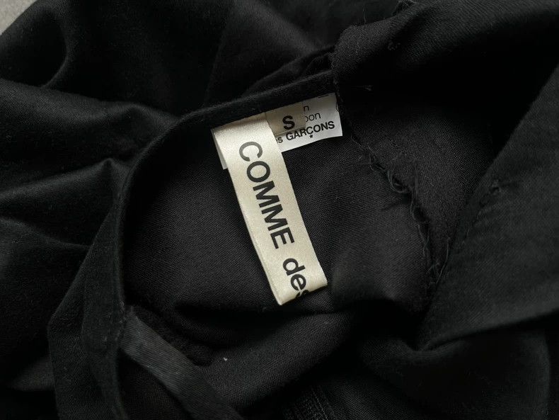 Comme des Garcons Comme Des Garcons Black deconstructed shaped dress Size S / US 4 / IT 40 - 4 Thumbnail