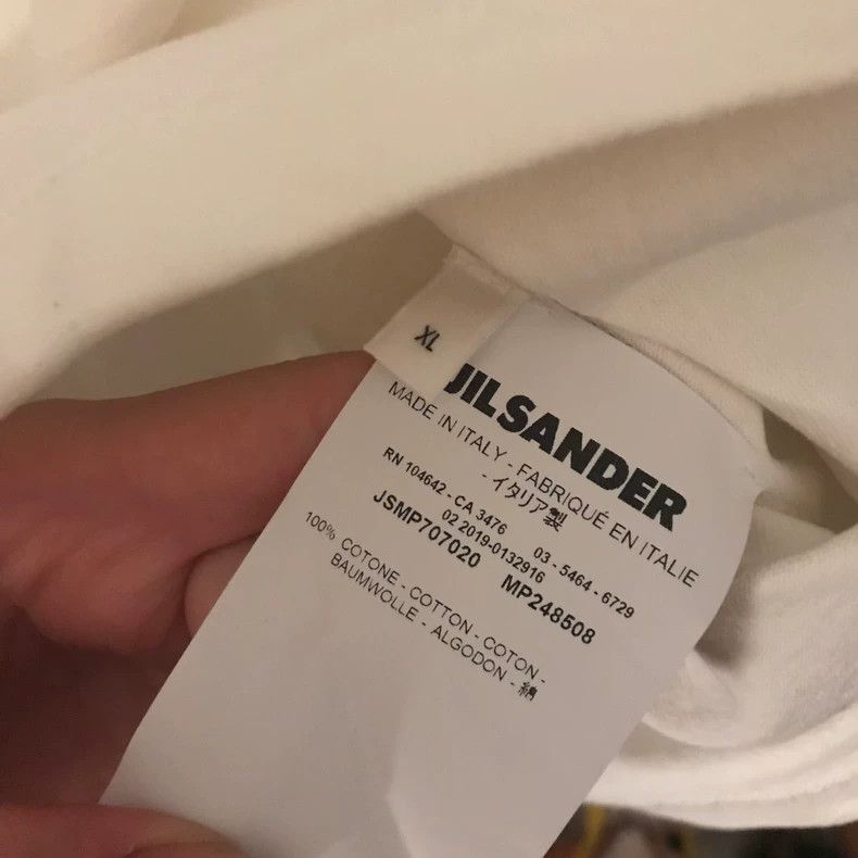 Jil Sander Jil Sander Logo Short Sleeve Size XL / US 12-14 / IT 48-50 - 3 Thumbnail