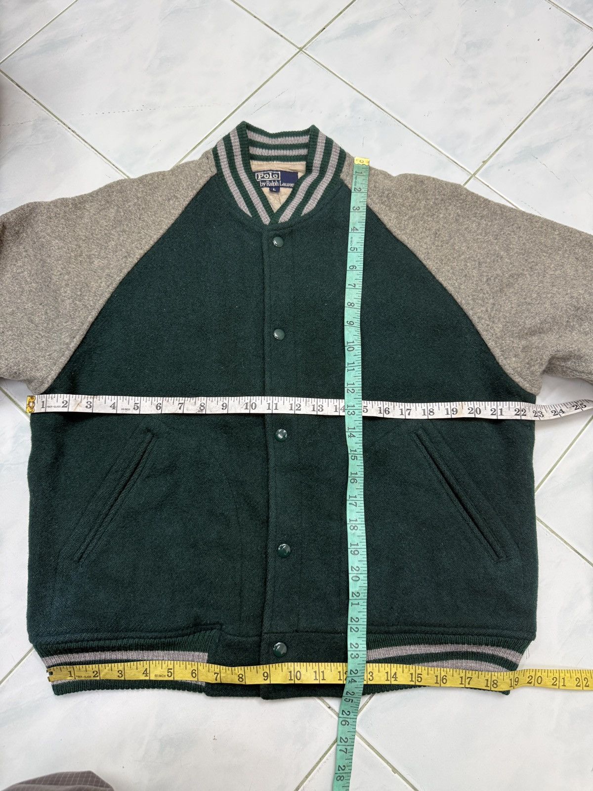 Polo Ralph Lauren 🔥🔥🔥ARCHIVE VTG POLO RALPH LAUREN VARSITY JACKET Size US L / EU 52-54 / 3 - 14 Thumbnail