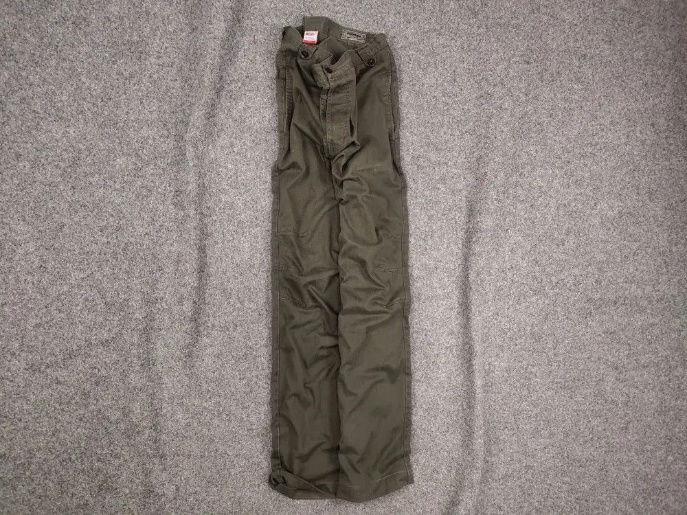 Diesel 55DSL by Diesel Vintage Military Baggu Green wide leg Pants Size US 34 / EU 50 - 1 Thumbnail