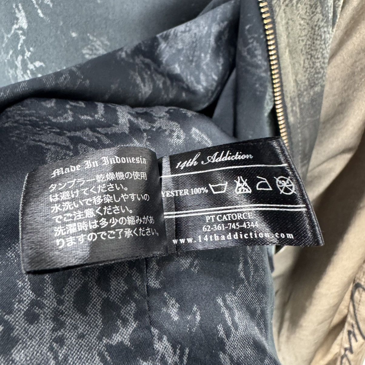 14th Addiction 🔥14TH ADDICTION SILK SUKAJAN JACKET Size US S / EU 44-46 / 1 - 14 Thumbnail