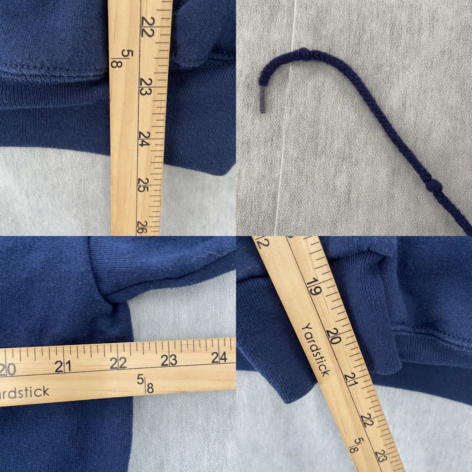 Disney VINTAGE Disney World Hoodie Mens L Blue Mickey Mouse Pullover Sweatshirt Crew Neck Knit Cotton Graphic 90s Theme Disney Brand Size US L / EU 52-54 / 3 - 8 Thumbnail