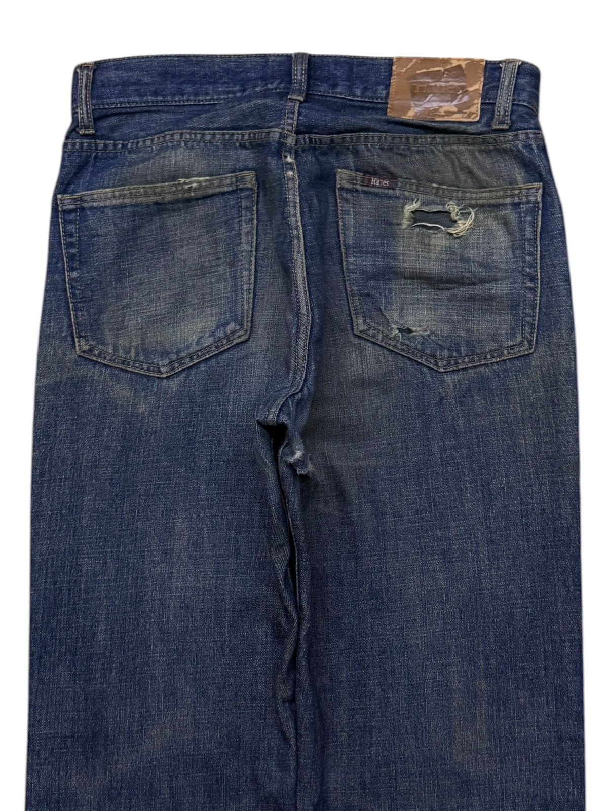 Hanes Vintage Hanes Jeans Made in USA 90s | Vintage Faded Mud Wash Size US 30 / EU 46 - 5 Thumbnail