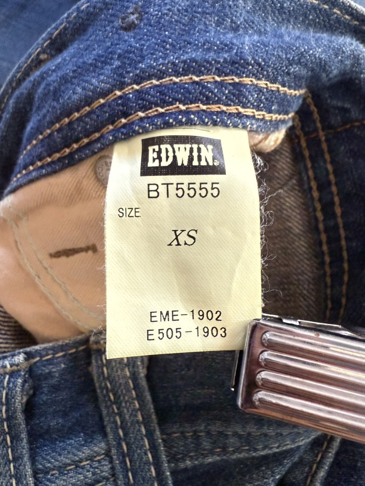 Edwin EDWIN 503 Japan Medium Wash Flared Jeans Size US 29 - 18 Thumbnail