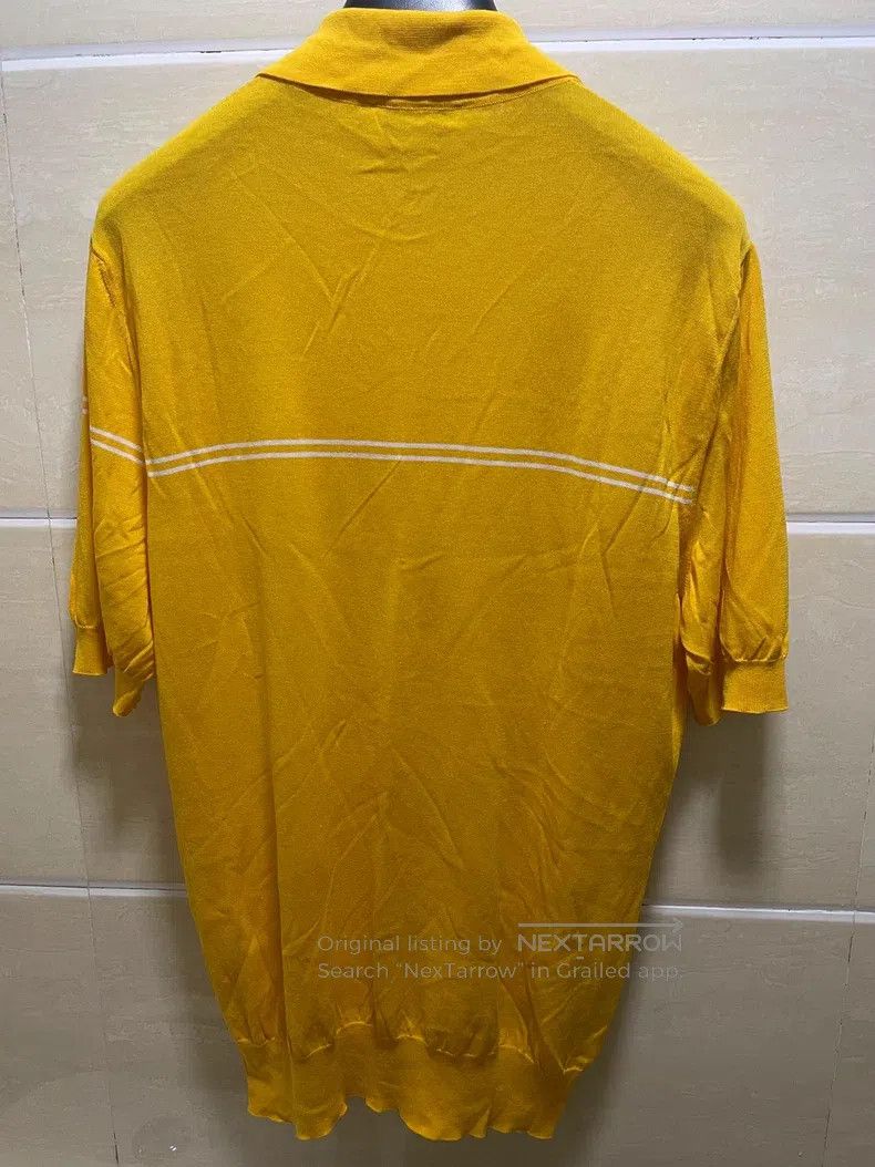 Hermes Hermes Knitted polo shirt with 3 buttons Size US S / EU 44-46 / 1 - 2 Thumbnail