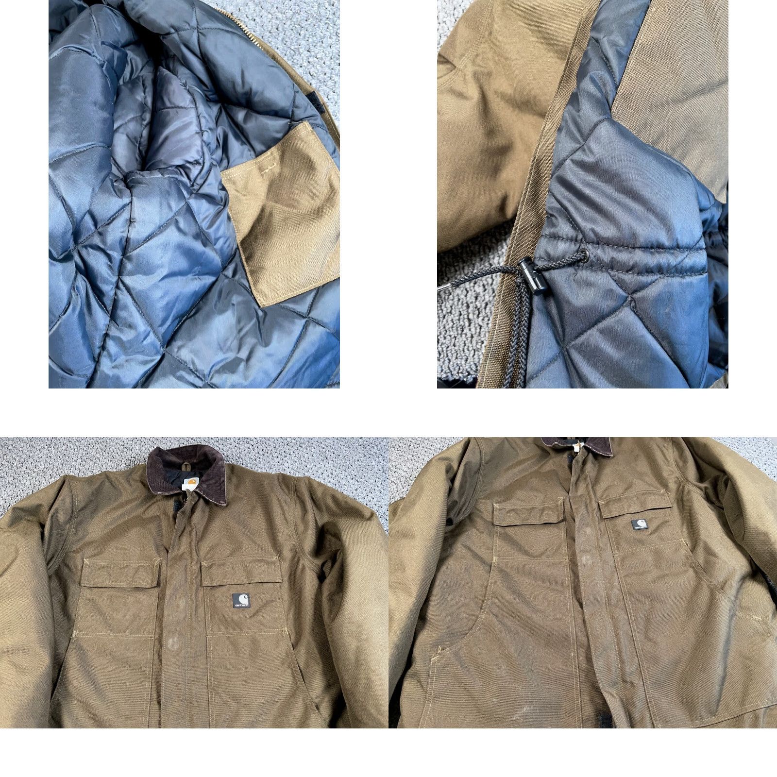 Carhartt Carhartt Extreme Arctic Quilted Jacket Adult XL Bark Green Full Zip C55 BRK Size US XL / EU 56 / 4 - 9 Thumbnail