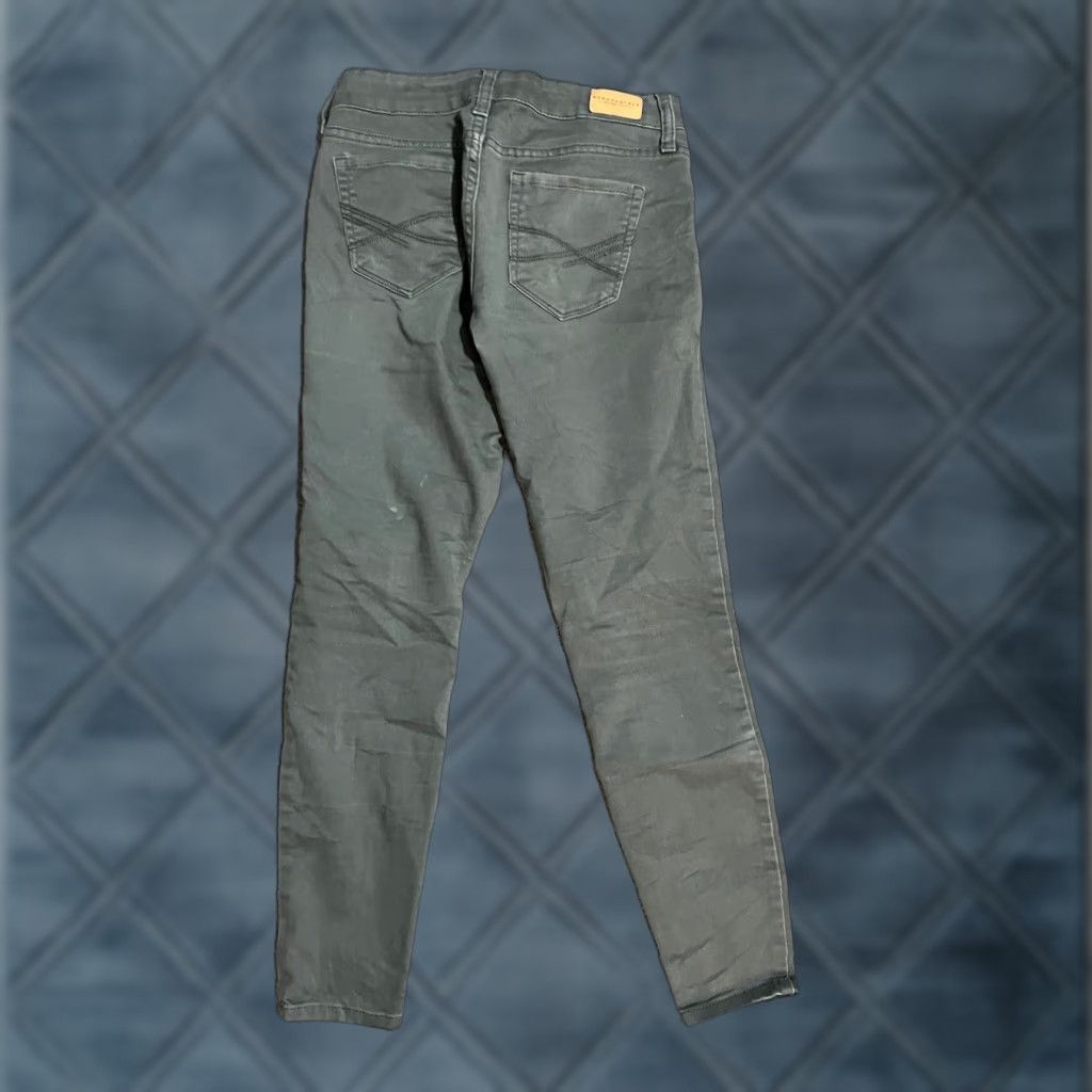 Aeropostale Aeropostale Ankle Jegging Green Denim Jeans Women's Size 2 Regular Inseam 27" Mid Rise Distressed Womens Size 26" / US 2 / IT 38 - 1 Thumbnail