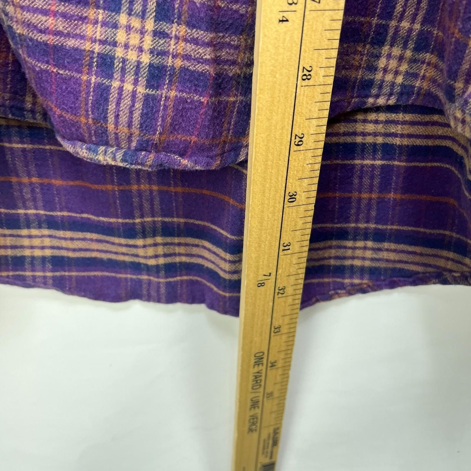 L.L. Bean Vintage 90s LL Bean Plaid Button Up Long Sleeve Shirt 2XL Size US XXL / EU 58 / 5 - 7 Thumbnail