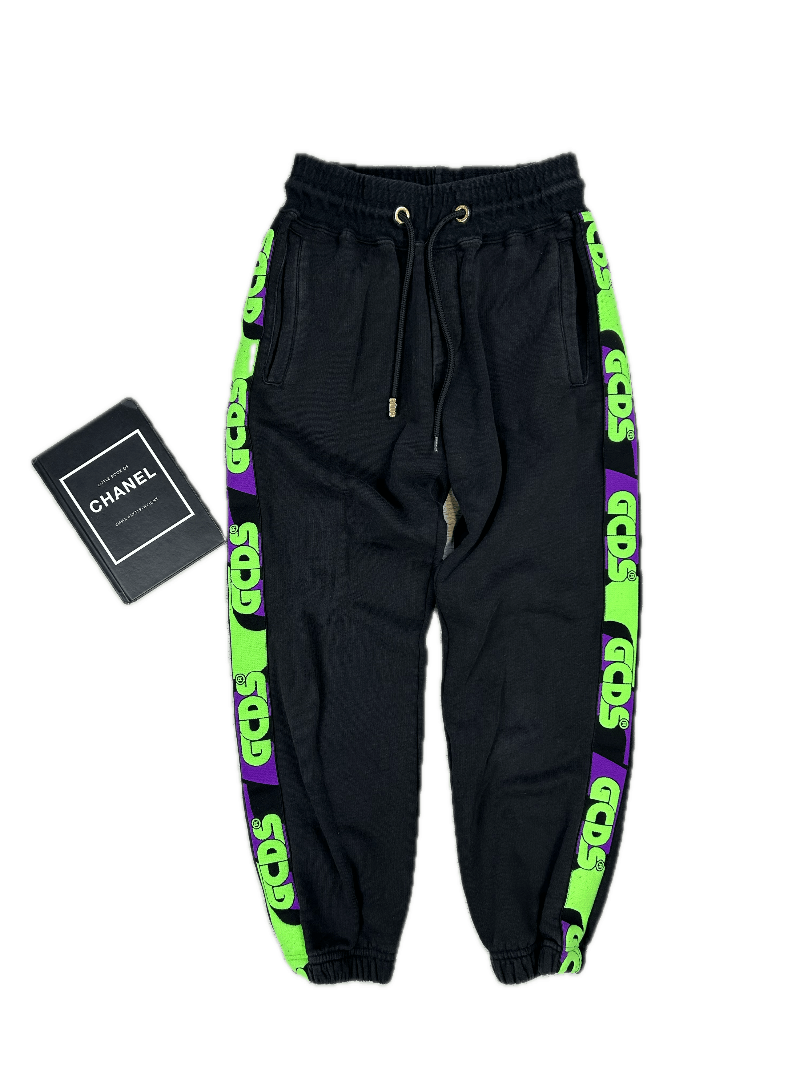 GCDS × Vintage GCDS sweatpants With stripes Drill Big Logo Size US 30 / EU 46 - 1 Thumbnail