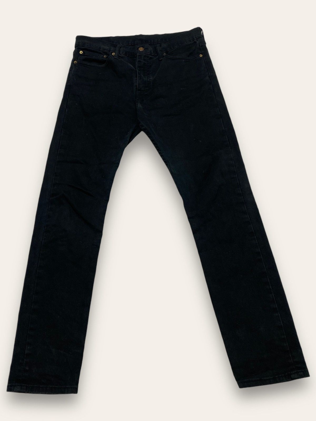 Jean Vintage LEVIS Black Jeans Red Tab 510 W32 L32 Size US 32 / EU 48 - 2 Thumbnail