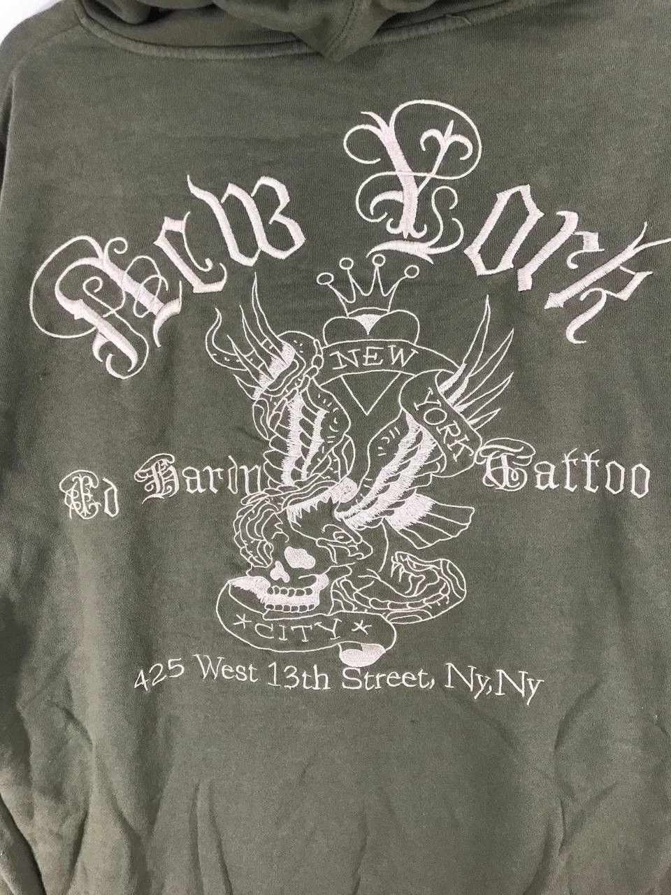 Ed Hardy Rare Design skull tattoo new york Size US XXL / EU 58 / 5 - 18 Thumbnail