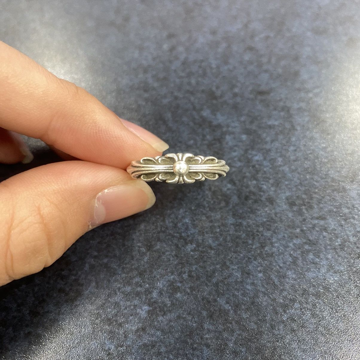 Chrome Hearts Chrome Hearts Baby Classic Floral Cross Ring Size ONE SIZE - 14 Thumbnail