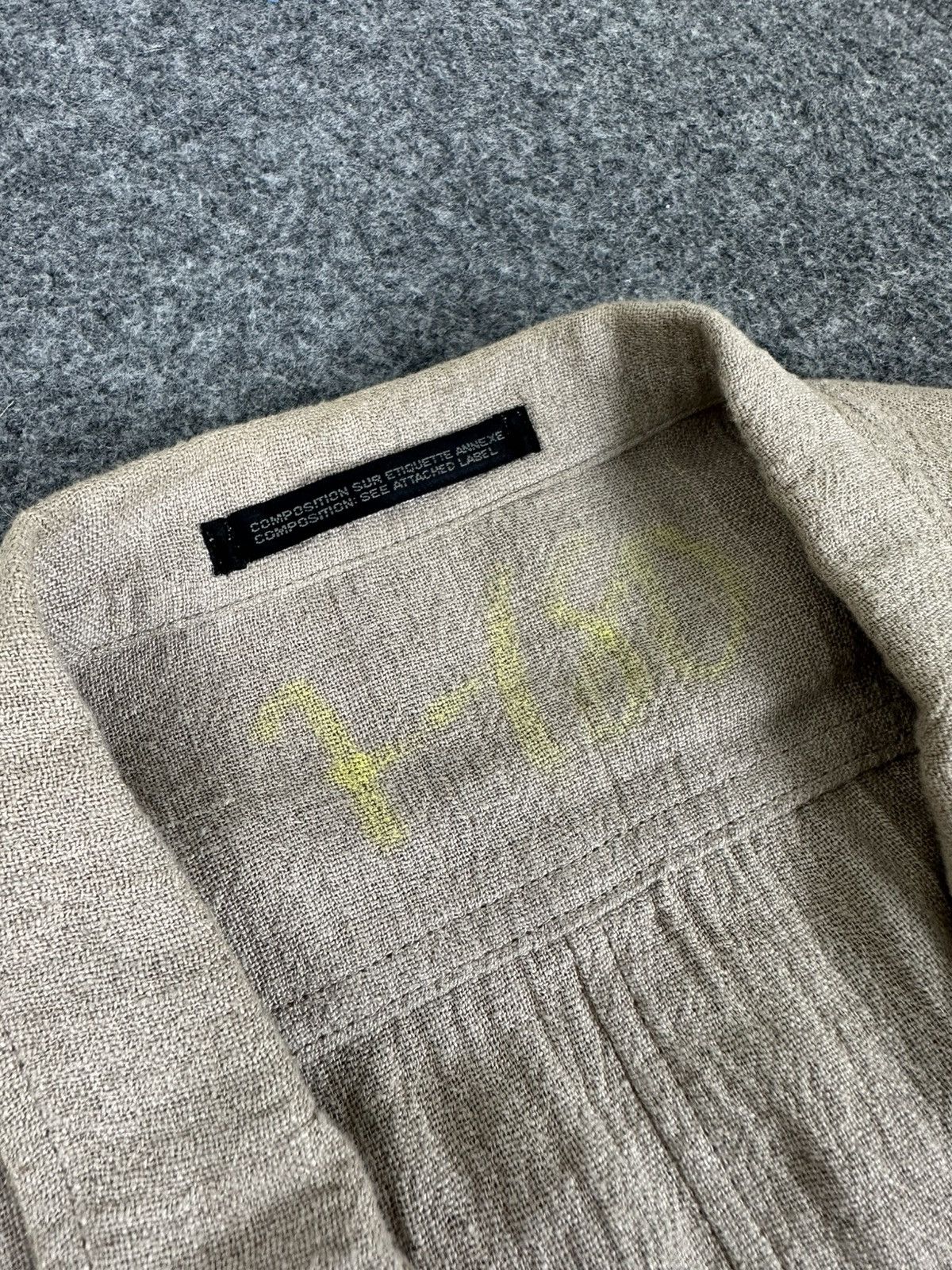 Yohji Yamamoto Yohji Yamamoto Pour Homme - S/S1994 3B Linen Jacket Size US S / EU 44-46 / 1 - 8 Thumbnail