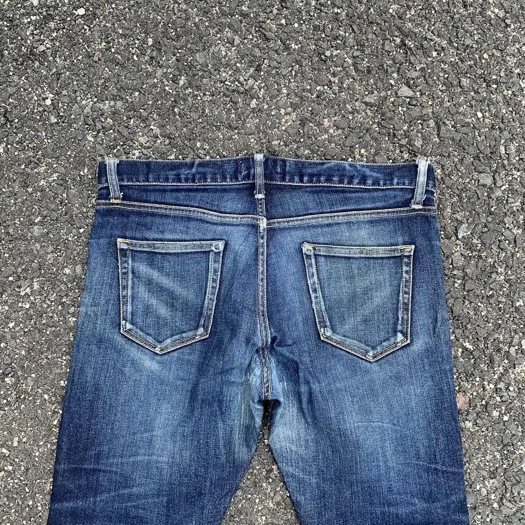 Self Edge 💥 REDLINE 💥 Nice Fading Jeans Japanese Vintage Ankle Pants Size US 33 - 13 Thumbnail
