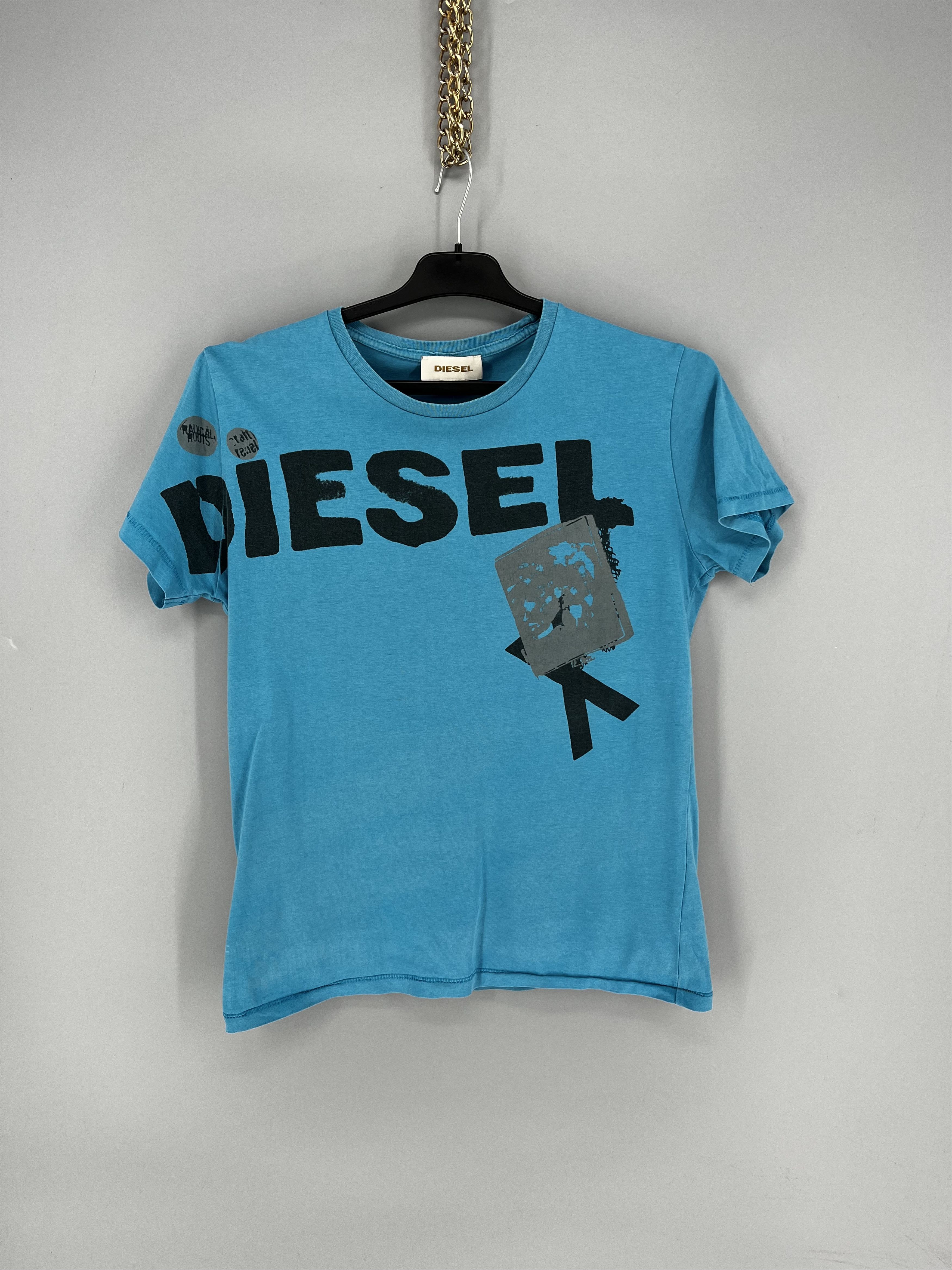 Other Vintage Diesel Japanese Y2K Style Tee Casual Streetwear 90s Size M / US 6-8 / IT 42-44 - 1 Thumbnail
