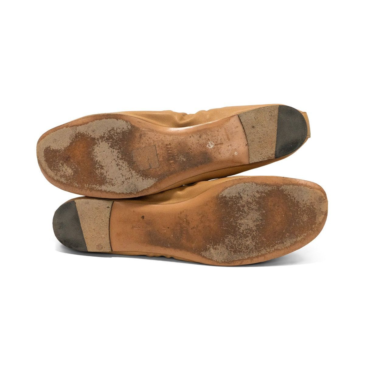 Celine Celine Tan Soft Ballerina Flats Size US 9 / IT 39 - 5 Thumbnail