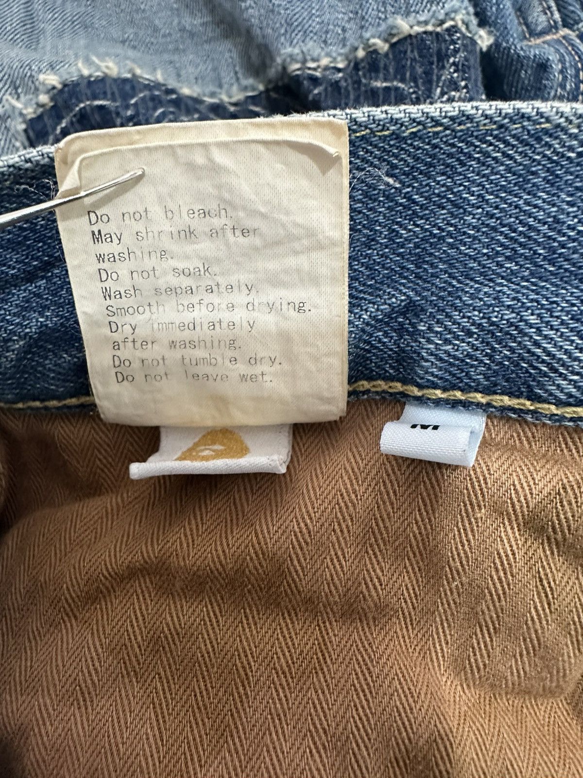 Bape Bape 1999 Type-02 Distressed Denim Jeans Size M Size US 32 / EU 48 - 10 Thumbnail