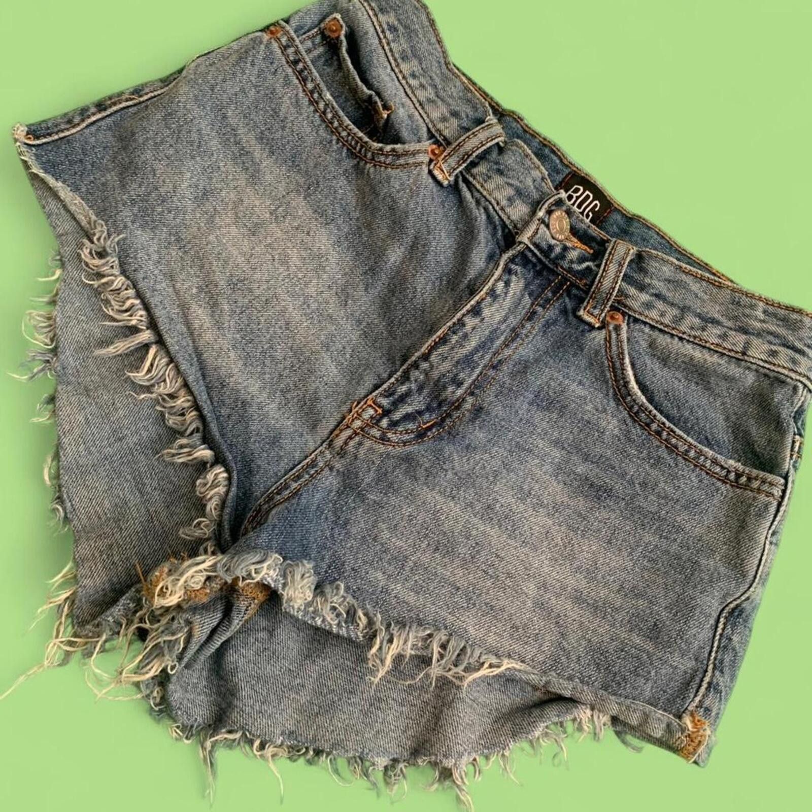 Urban Outfitters Urban Outfitters Women's Blue Shorts Size 25" / US 0 / IT 36 - 3 Thumbnail